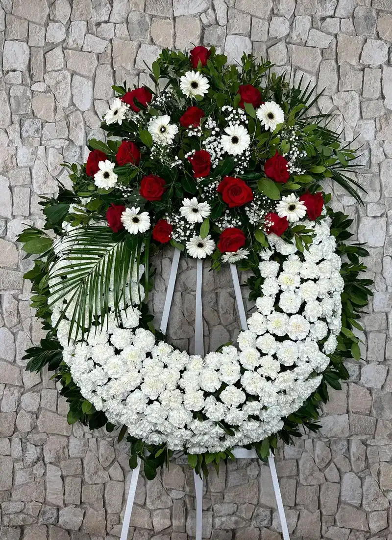 Corona de flores Bidasoa