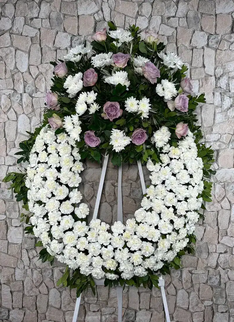Corona de flores Borosa