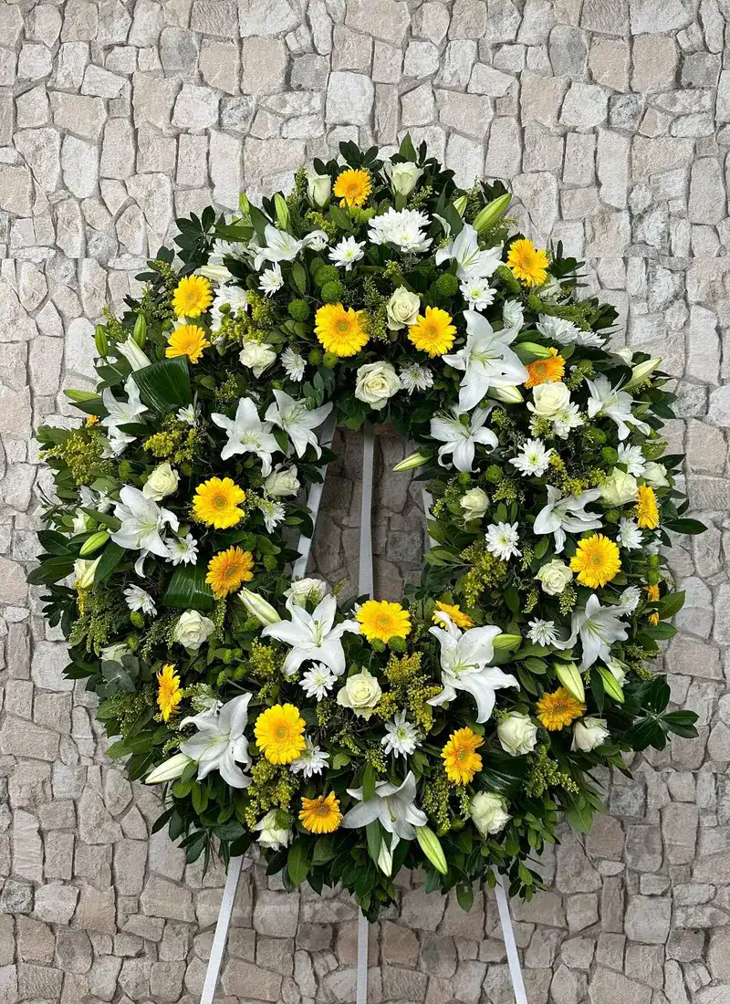 Corona funeraria Cinca