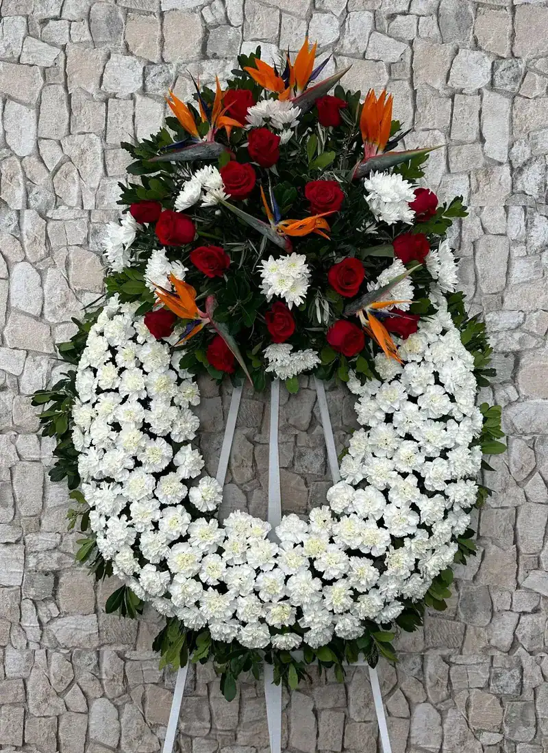 Corona funeraria Deva