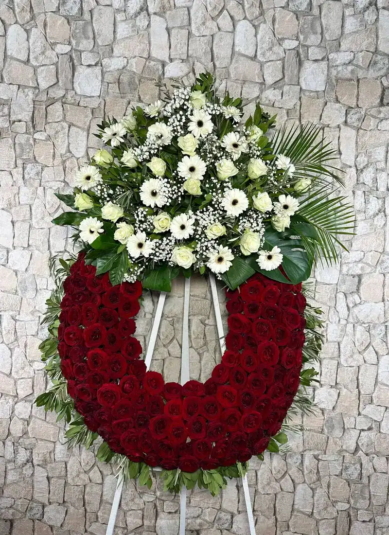 Corona fúnebre Mijares