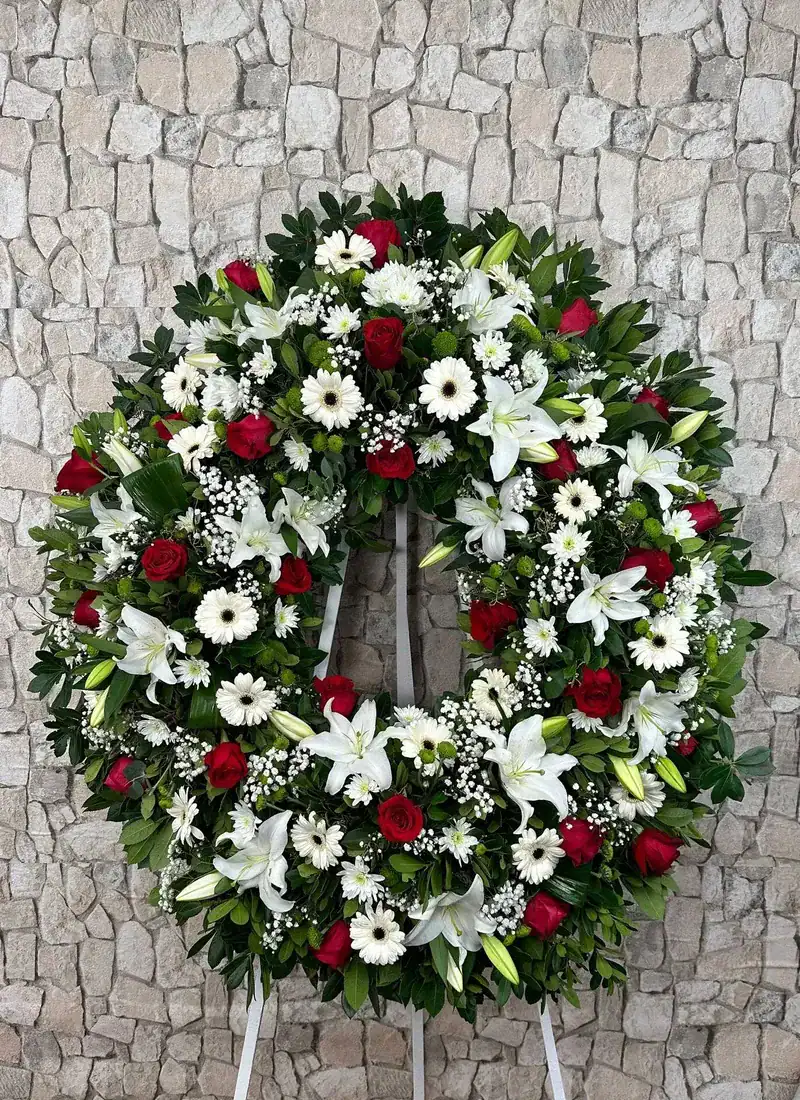 Corona de flores Alberche
