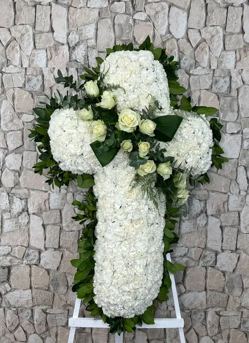 Cruz de flores Arba